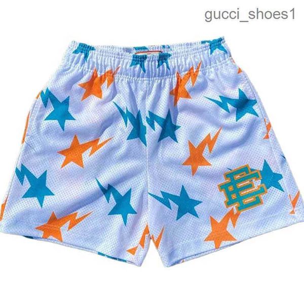 

eric emanuel ee basic short york city skyline men's casual shorts fitness sports pants summer gym workout mesh, White;black