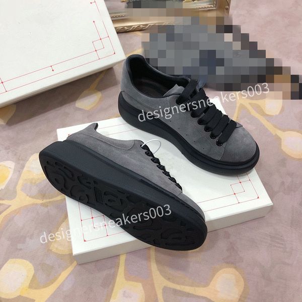

r white black shoes classic suede leather women womens flats platform sneaker men mens espadrille flat sole sneakers2023
