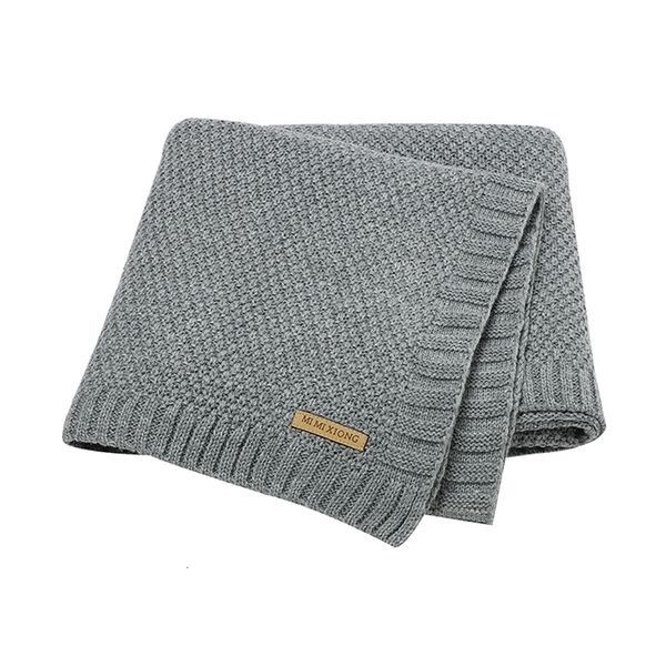 

blankets swaddling knitted born swaddle wrap blankets super soft toddler infant bedding quilt for bed sofa basket stroller blankets 230330