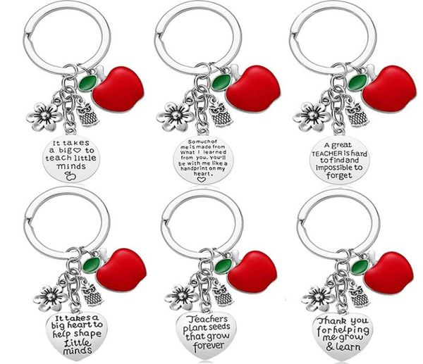 

teacher day gifts appreciation keychain jewelry retirement end of year gift for instructor professor mentors8544322, Silver