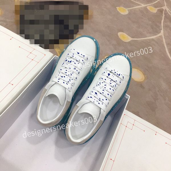 

2023womens fashion flat sneaker casual shoes canvas leather white green blue letter overlays fashion platform mens womens low sneake, Black