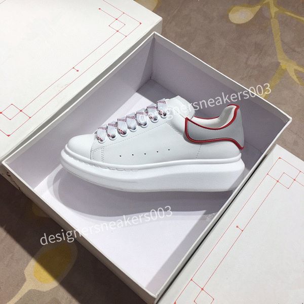 

new women designer casual shoes canvas leather white green letter overlays fashion platform men womens low sneake, Black