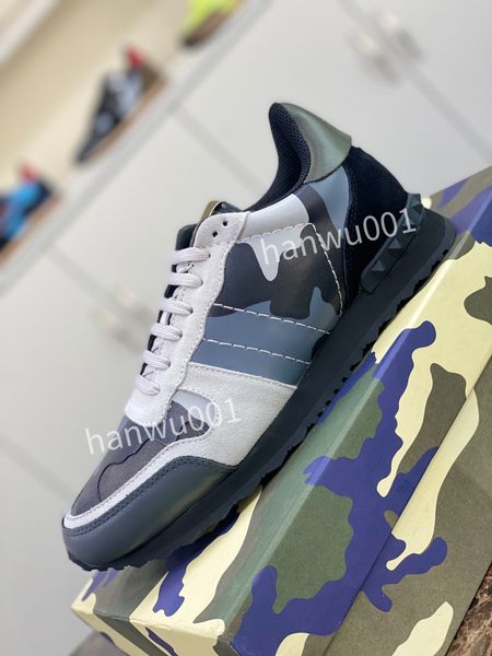 

2023 luxury designer classic mens sneaker casual shoes canvas leather luxury sneakers for man designer trainer shoe, Black