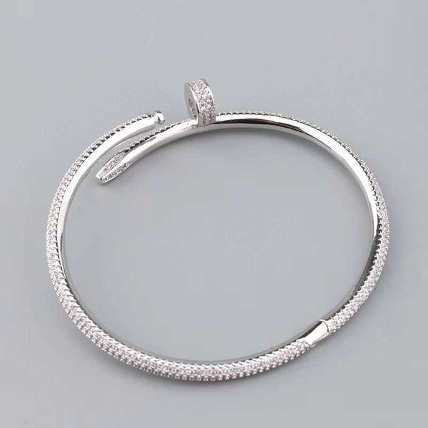

designer bracelet carti bangle jewelry beautiful color delicate bracelet couple gift small crowd design full diamond new fashion, Black