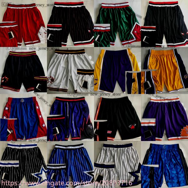 

mitchell and ness authentic embroidery basketball pocket shorts retro with tow pockets real stitched short black white blue stripe purple ye