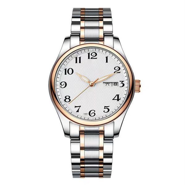 

ceramic bezel rose gold watches for men 2813 automatic mechanical folding buckle quality fashion style wristwatches2175, Slivery;brown