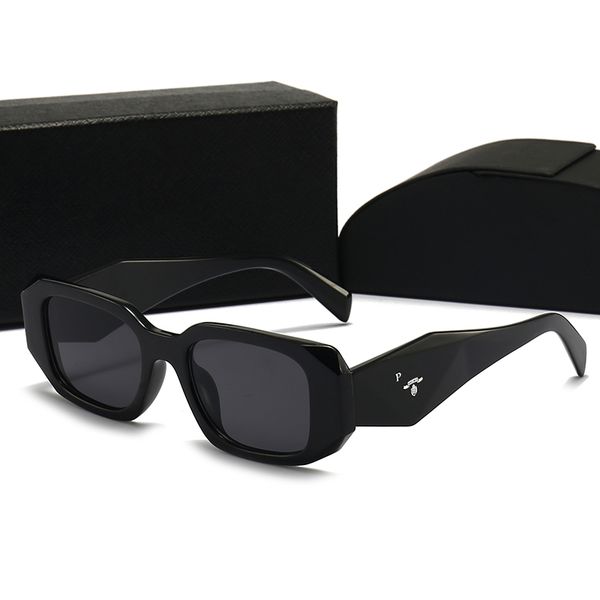 

designer sunglasses classic eyeglasses goggle outdoor beach sun glasses for man woman mix color optional triangular signature with box 2 sty, White;black