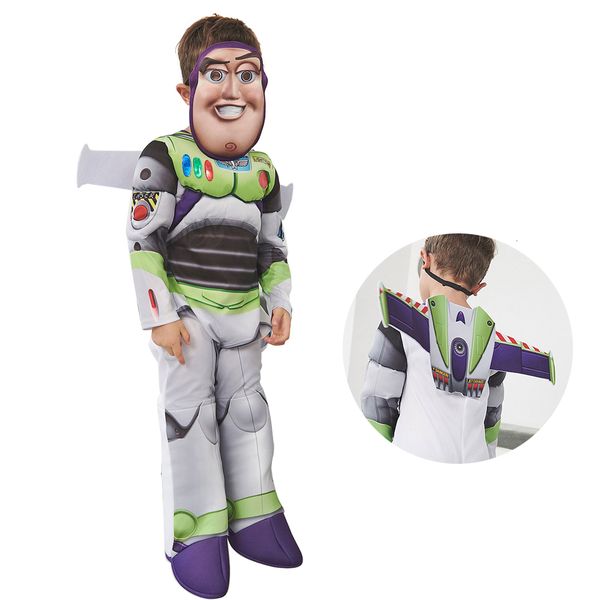 

cosplay kids space range buzz lightyear fancy dress halloween cosplay costume 230331, Blue