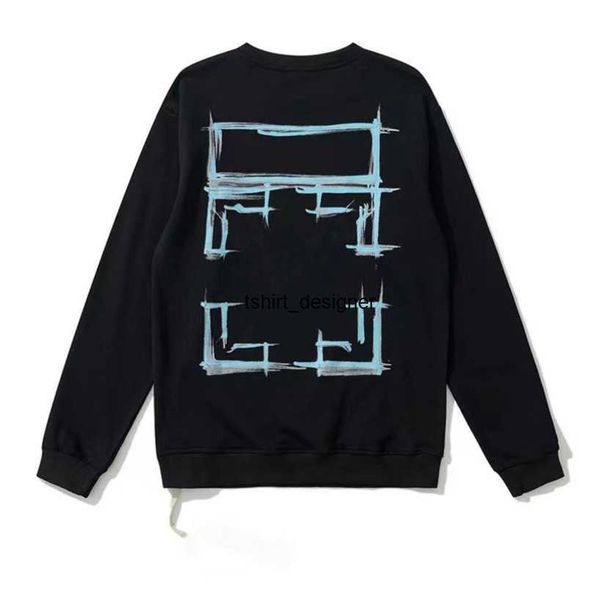 

luxury fashion men's jackets sweatshirts brand white hoodies pullover women o-neck sweater men arrow cross letter classic print black, Black;brown