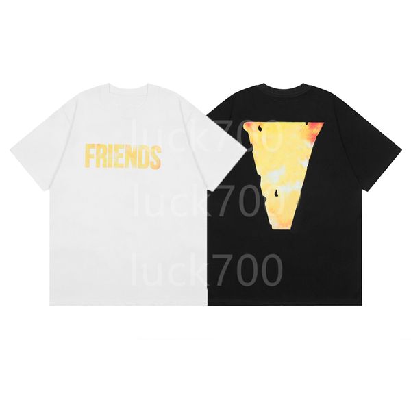 

mens t shirt halo dye design letter print short sleeve high street breathable t-shirt casual fashion womens top, White;black