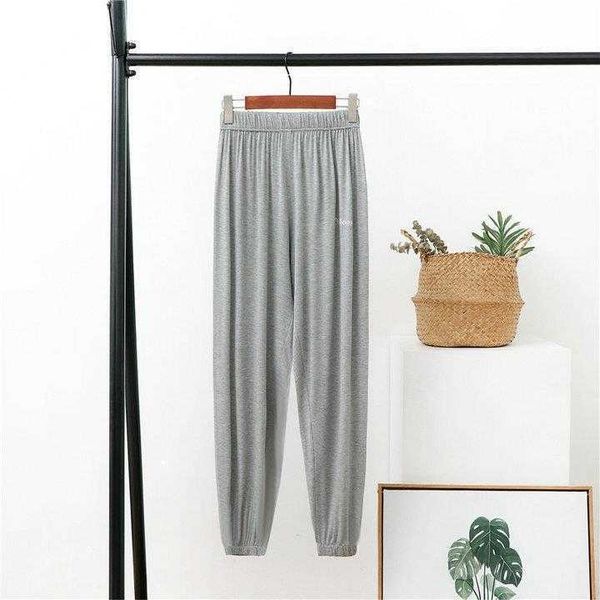 

modal pajama pants trousers for women summer home skinny lazy thin outer wear air