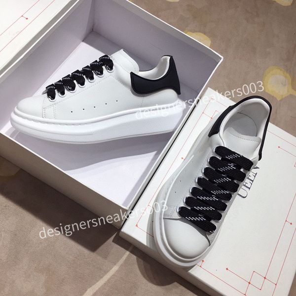

fashion casual shoes canvas leather white green blue letter overlays fashion platform men womens low sneake, Black