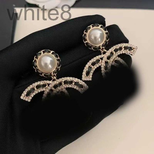 

stud designer18k gold plated designers brand earrings designer c-letter ear women crystal geometric earring for wedding party jewerlry acces, Golden;silver
