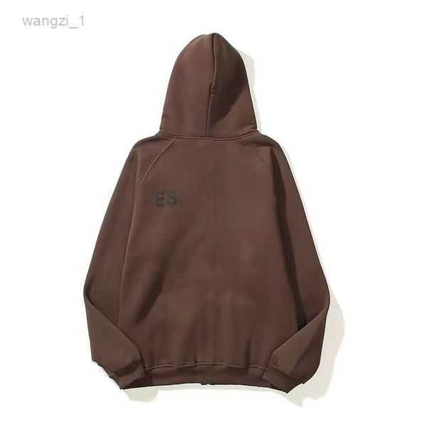 

men's hoodies & sweatshirts 2023 ess hoodie mens women hoody winter warm designer fashion streetwear pullover loose hooded jumper clot, Black