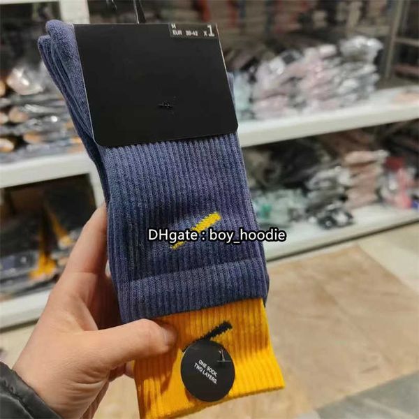 

wholesale socks men's women stockings pure cotton 10 colors sport sockings letter nk print cxk0, Black