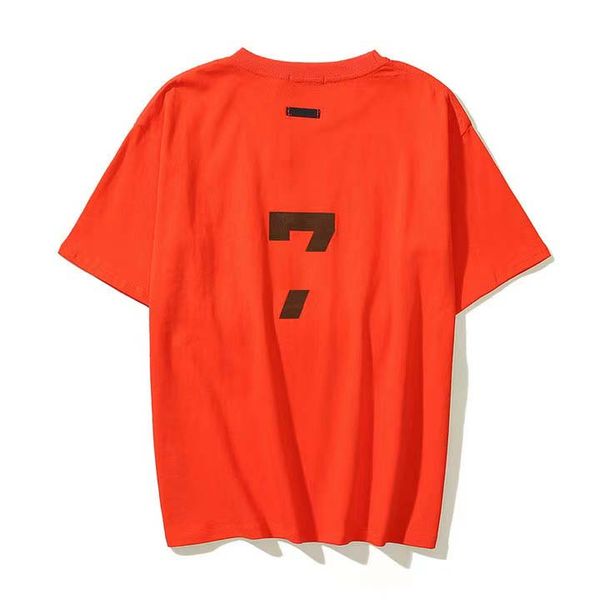 

2023ess luxury summer men's trend t-shirt designer print t-shirt fashion casual couple short sleeve t-shirt comfortable men and women h, White;black