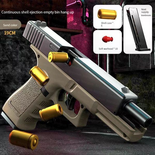 

shellthrowing glock desert eagle gun toys imitation softball gun child boy toy gun
