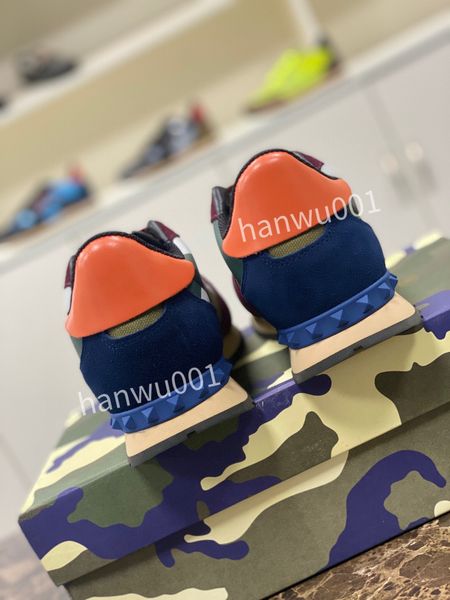 

2023 new luxury designer casual shoes men women calfskin shoes vintage suede sneakers trainer platform lace leisure shoe, Black