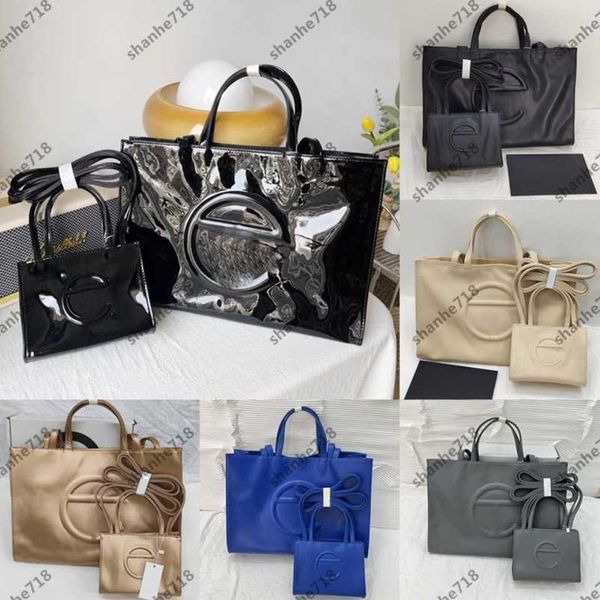 

5a designer 3 sizes telfars luxury shoulder bags large totes women crossbody shopping bag real leather trendy lady purses soft handbags mini