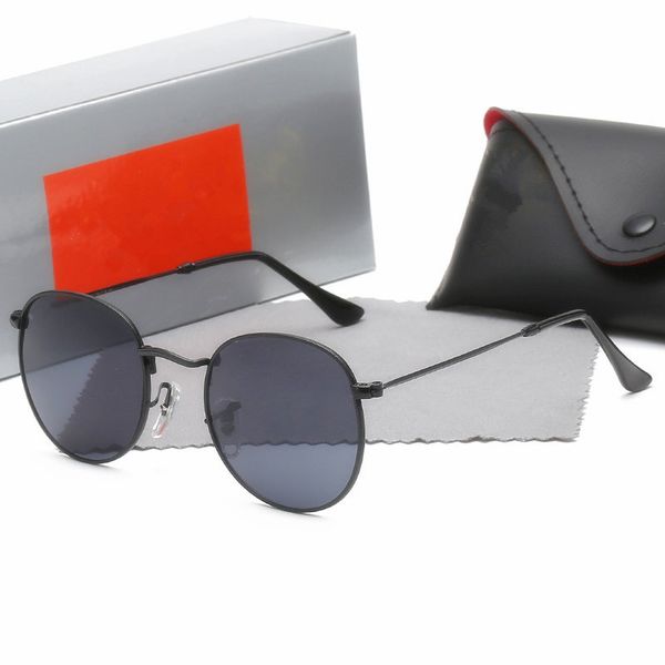 

men classic brand retro women sunglasses rays bans luxury designer eyewear metal frame designers sun glasses woman e1, White;black