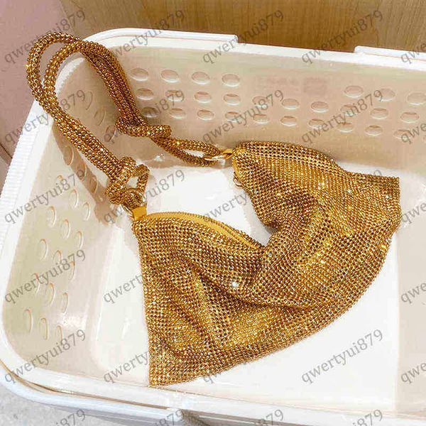 

totes handle shining crystal rhinestones evening clutch bag purses and handbag luxury designer silver shoulder bag hobo bags party bag 0331/
