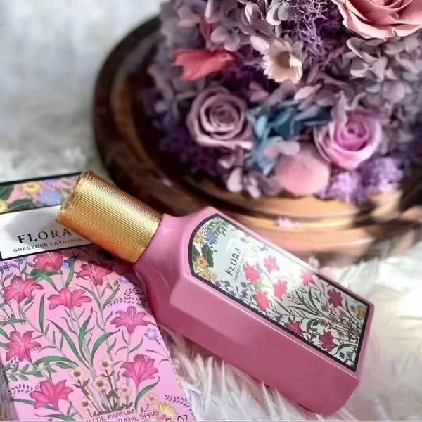 

cologne stock brand flora perfumes for women cologne 100ml woman fragrance perfumes spray edp parfums royal essence wedding perfume fast shi