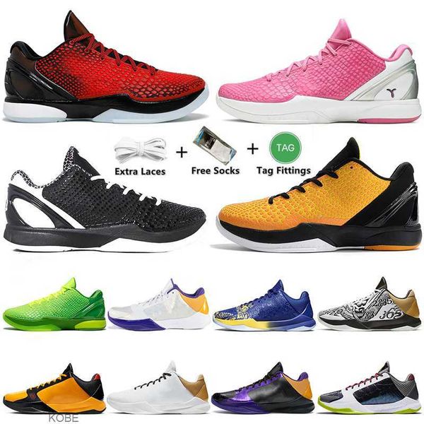 

mamba 6 protro grinch basketball shoes fashion men mambacita bruce lee big stage chaos 5 6s rings metallic gold mens trainers sports outdoor