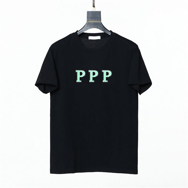 

luxury designer clothes t shirt summer new tide brand letter printing shortsleeved couple t shirt casual round neck cotton, White;black