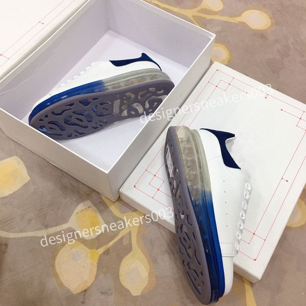 

fashion flat sneaker casual shoes canvas leather white green blue letter overlays fashion platform mens womens low sneake, Black