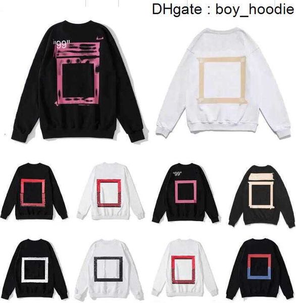 

fashion mens hoodies winter hip hop men offs streetwear letter hoodie man s designers hooded skateboards white hoody high street pullover sw, Black
