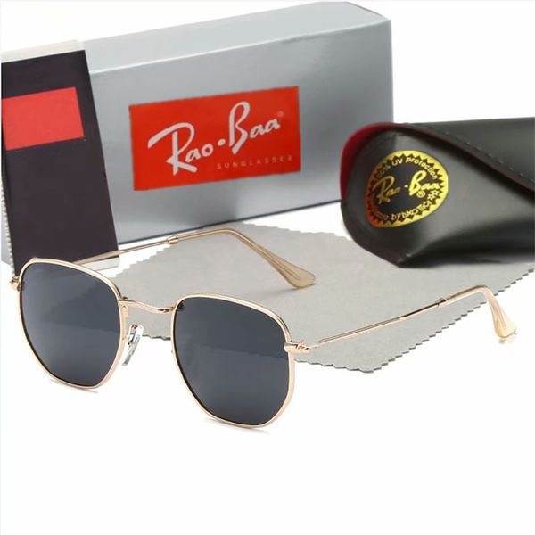 

men rao baa classic brand retro ray 3548 bands women sunglasses luxurys designers sunglasses eyewear band eyeglasses metal frame adumbral su, White;black