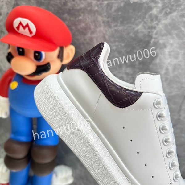 

2023new designer casual shoes women designer sneakers mens shoes print check trainer platform trainers striped sneaker suede shoes, Black