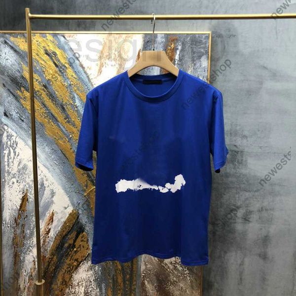 

men's t-shirts popular 2021 new arrival europe luxury mens letter print tshirt solid color white clouds t shirts casaul designer exjj, White;black