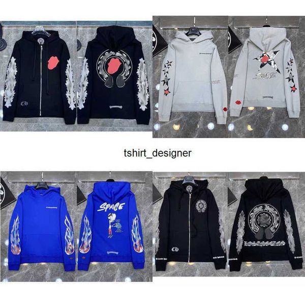

sweatshirts fashion luxury men's jackets hoodies men women designer boy sanskrit print sweater zipper hooded cross pullover hoodie casu, Black