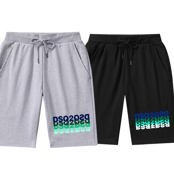 

icon dsq2 2023 new running shorts beach shorts men's and women's casual shorts fashion sports elastic shorts spring summer loose s, White;black