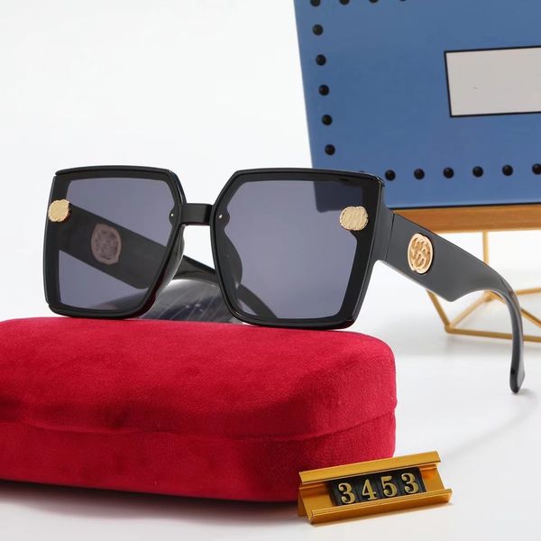 

2023 luxury designer brand sunglasses designer sunglass eyeglass women men glasses womens sun glass uv400 lens with box, White;black