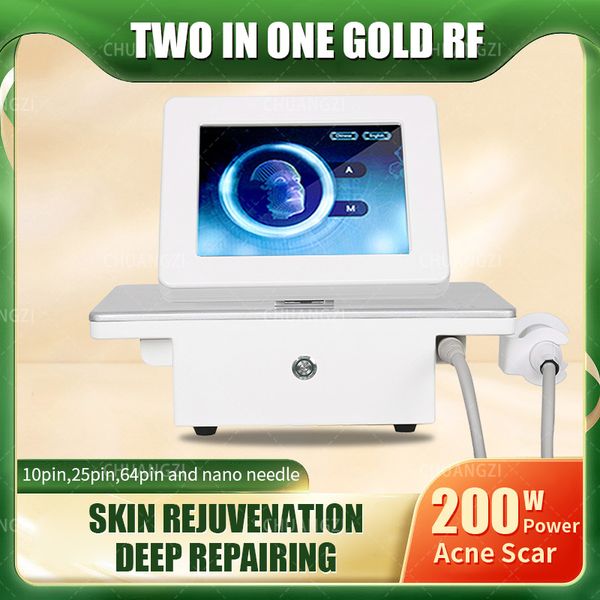 

new secret gold fractional rf microneedle machine device micro-needle rf machine scarlet portable rf microneedling machine