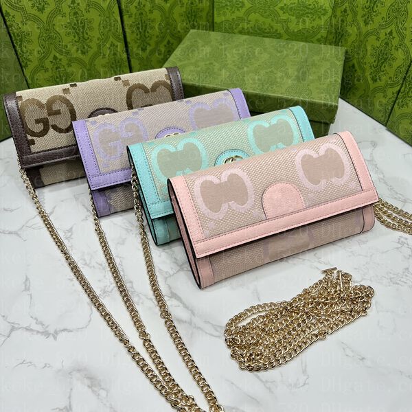 

evening bags 2023 new designer bag designer wallets jumb leather wallet coin purse card holders with chain 726497