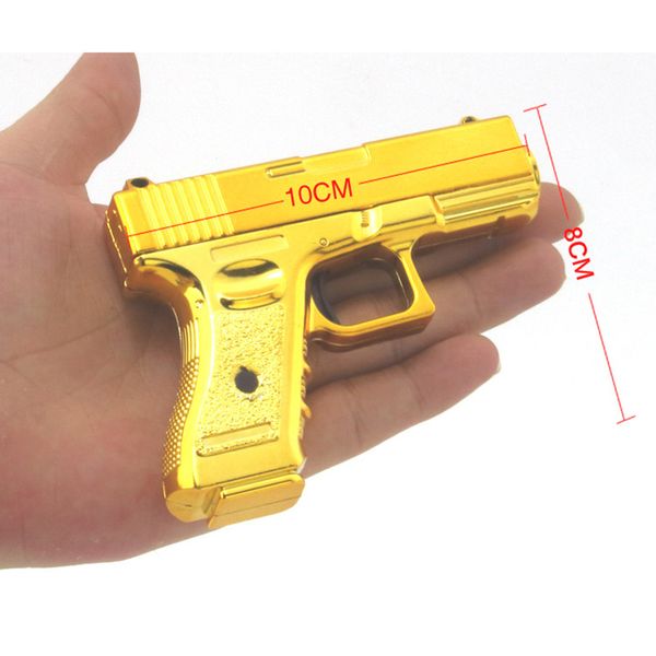 

beretta colt desert eagle glock 1:6 toy gun model mini alloy pistol gold for adults collection boys gifts
