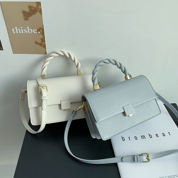 

solid simple small bag personalized crossbody women's bag small bag handheld shoulder bag