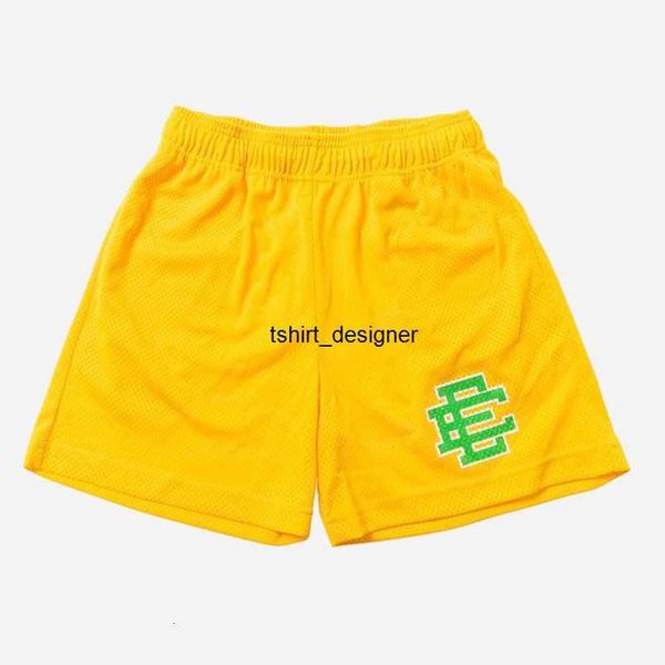 

luxury men's fashion ee shorts eric emanuel basic new york city skyline men women jog pants casual loose fitness short muscle sports pa, White;black