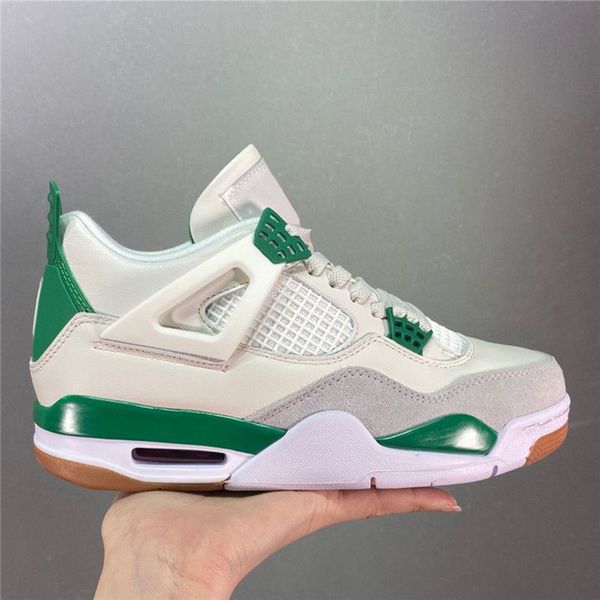 

jumpman 4 4s mens basketball shoes pine green military black cat canvas red thunder university blue thunder pink cactus jack men women train