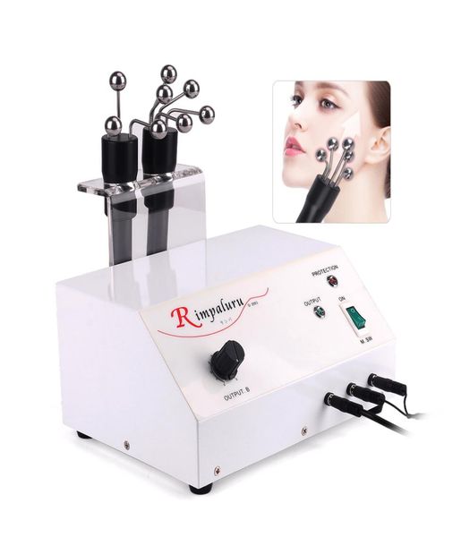 

new arrival 2 in 1 face roller microcurrent for face lifting skin tightening roller beauty machine2384157, Black;white