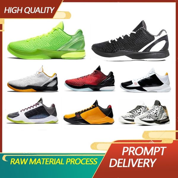 

new 2023 kobes 6 grinchs basketball shoes bruce lee mens trainers zoom del sol womens running shoes mamba 5 chaos big stage parade kids lake