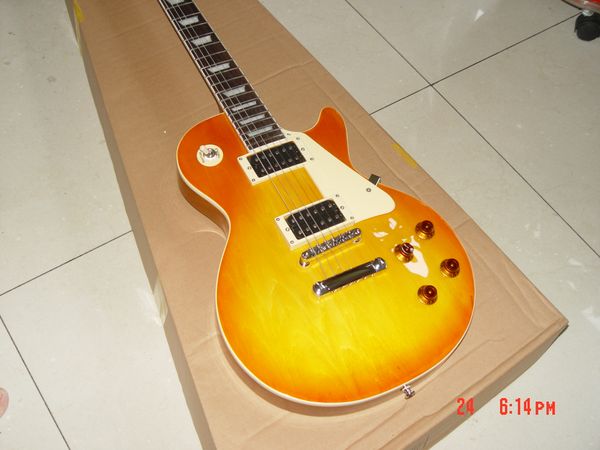 

factory china guitar new 1958 vos washed cherry lp electric guitar oem musical instruments369