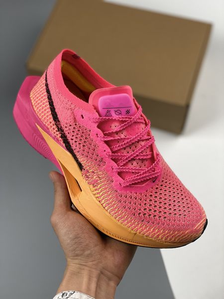 

new release next % 3 road running shoes road hyper pink laser orange black outdoor man woman authentic racing shoes designer sports sneakers