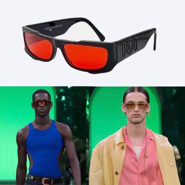 

designer sunglasses for men medusa pattern decoration ve4436 thick plate coolwinks eyewear limited catwalk style sunglasses for women, White;black