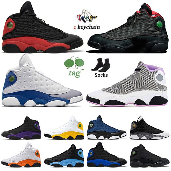 

designer b.i.g. x 13 basketball shoes 13s for men women chriser wallace wheat french blue black flint cat court purple playoff jumpman sneak