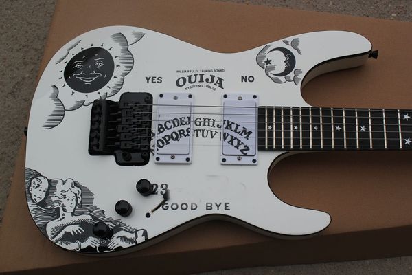 

exquisite factory promotions new arrival hammett ouija white opera ltd electric guitar(oem) in stock12