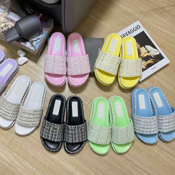 

designer slippers sandals women's alphabet fashion non-slip rubber slippers flat outdoor home travel beach shoes 35-40, Black